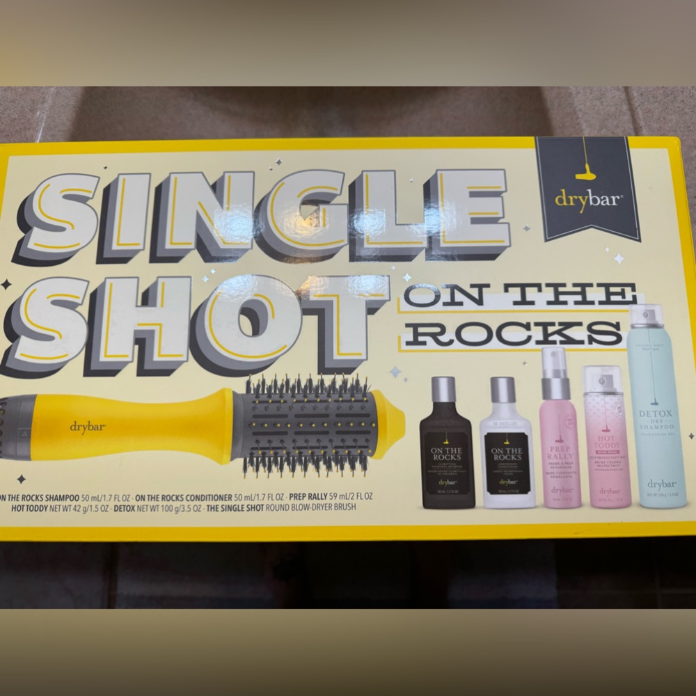 Dry bar single shot on the rocks hair styler kit